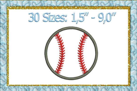 Baseball Applique Embroidery Design Review