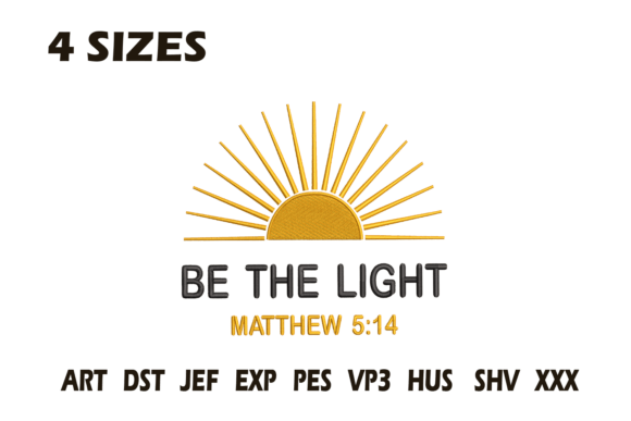 Be the Light Embroidery Review