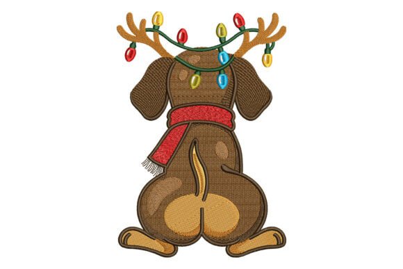 Christmas Reindeer Dog Embroidery Review
