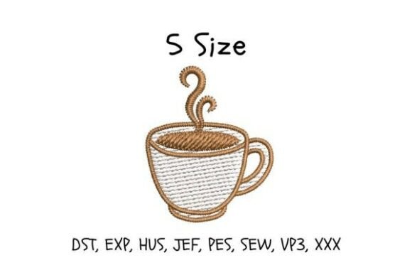 Coffee Cup Embroidery Design Review