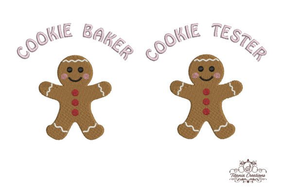 Cookie Baker Cookie Tester Embroidery Review