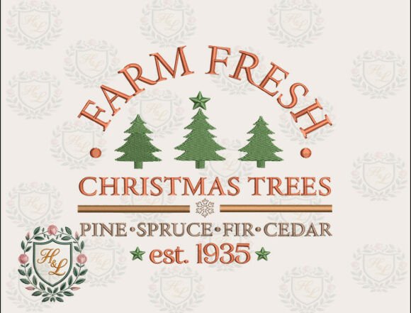 Farm Fresh Christmas Embroidery Files Review