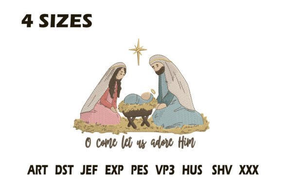 Nativity Scene Embroidery Review