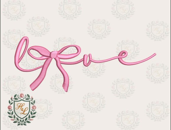 Ribbon Bow Love Embroidery Review